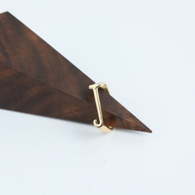 Piece by Piece Letter Ring
