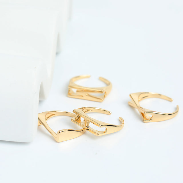 Piece by Piece Letter Ring