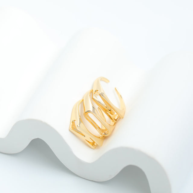 Piece by Piece Letter Ring