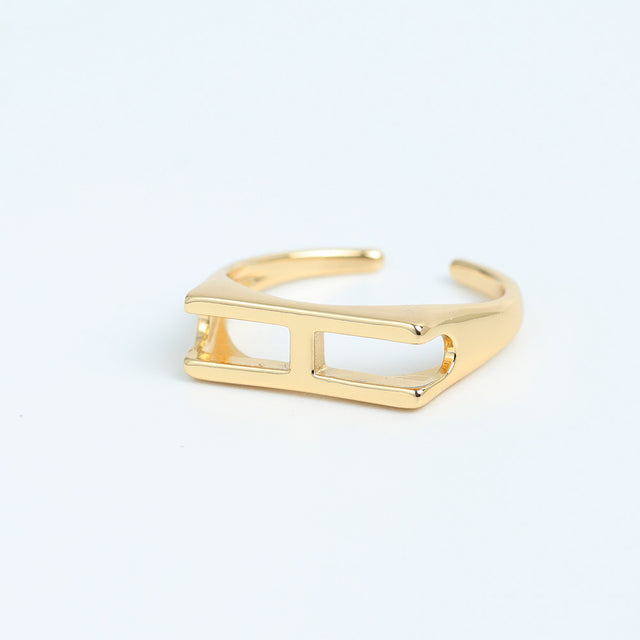 Piece by Piece Letter Ring
