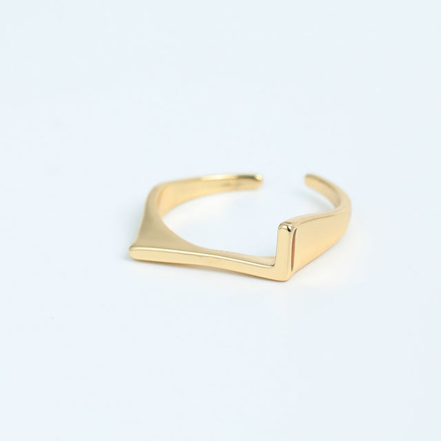 Piece by Piece Letter Ring