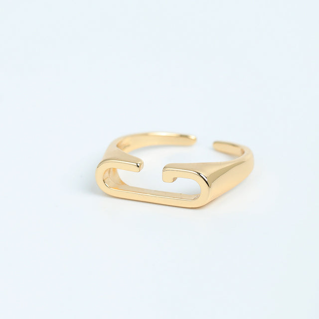 Piece by Piece Letter Ring