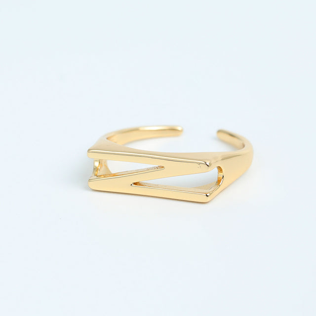 Piece by Piece Letter Ring