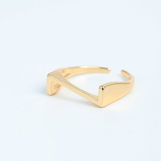 Piece by Piece Letter Ring