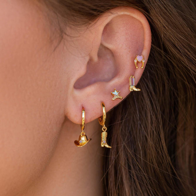 Cow Girl Earring