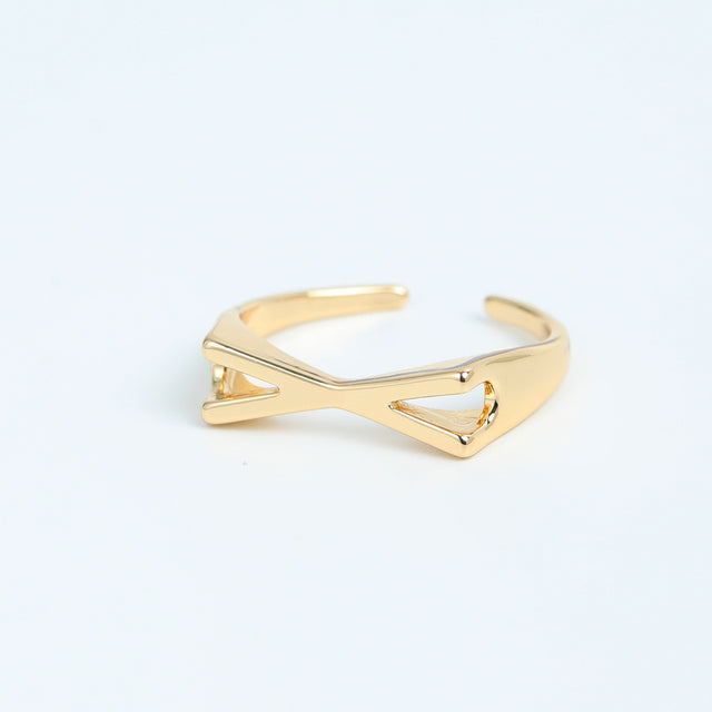 Piece by Piece Letter Ring