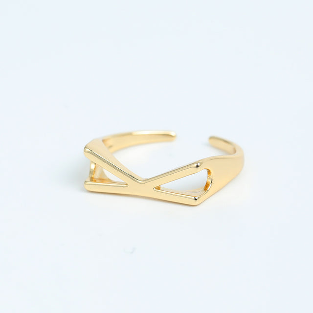 Piece by Piece Letter Ring
