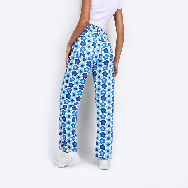 Royal Flower Child Pants