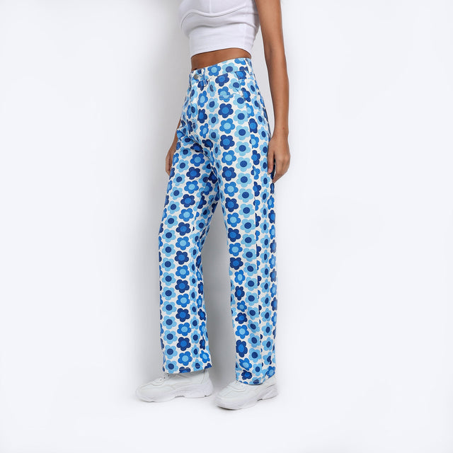 Royal Flower Child Pants