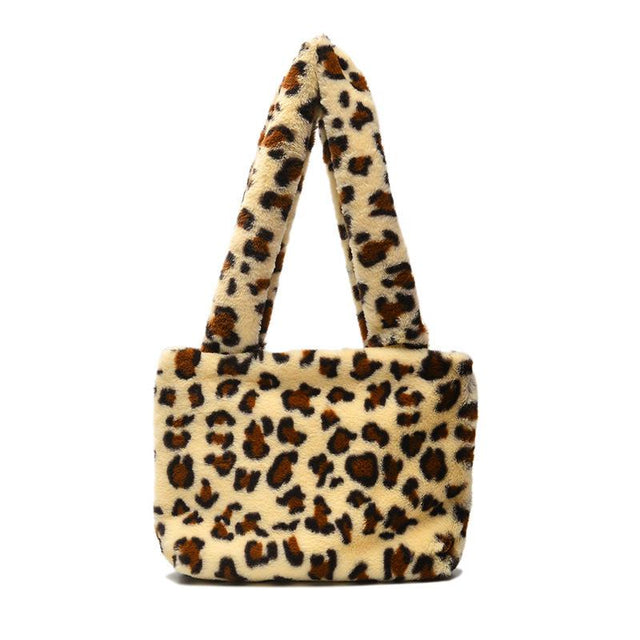 Softie At Heart Leopard Shoulder Bag