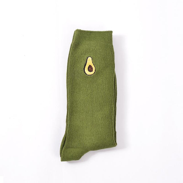 Squeeze The Day Crew Length Socks