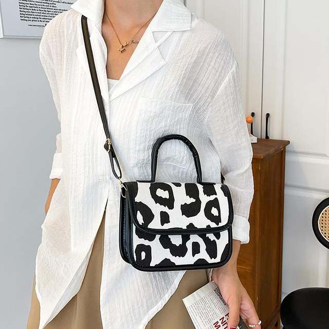 Lead The Pack Leopard Print Purse