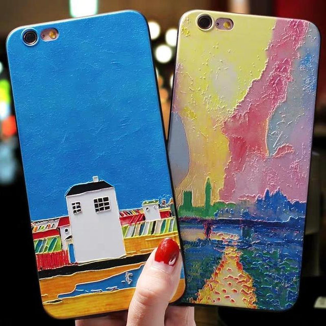 village-life-phone-cases