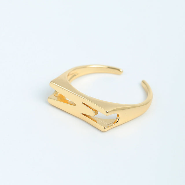Piece by Piece Letter Ring