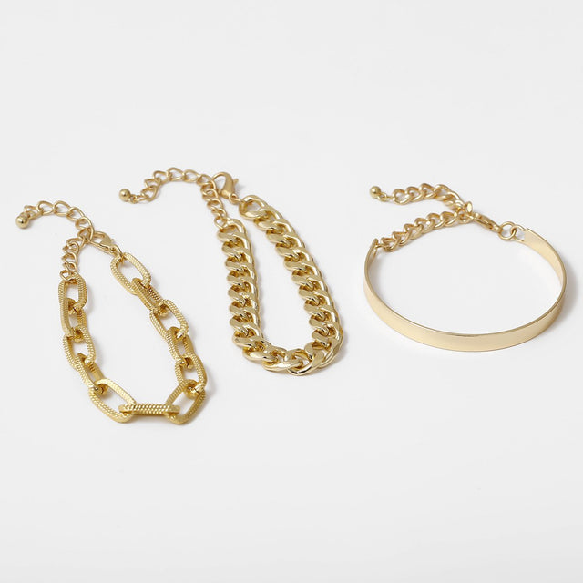 Gold N' Bold Bracelet Set