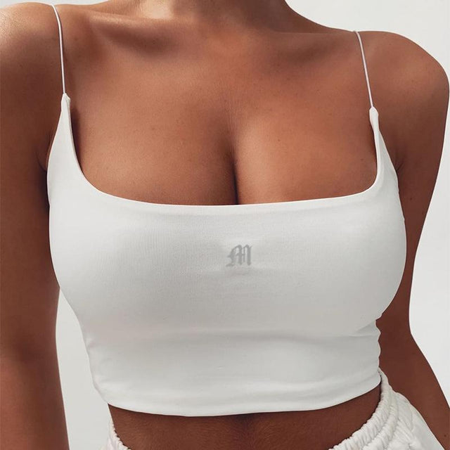 Made Your Match Strappy Crop Top