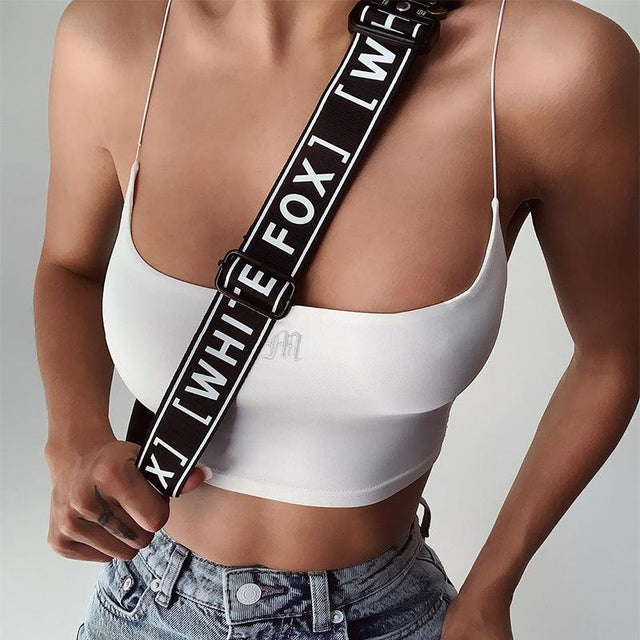 Made Your Match Strappy Crop Top