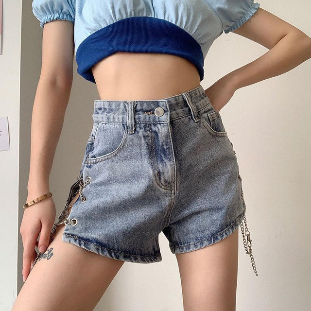 Steal Your Shine Chained Shorts