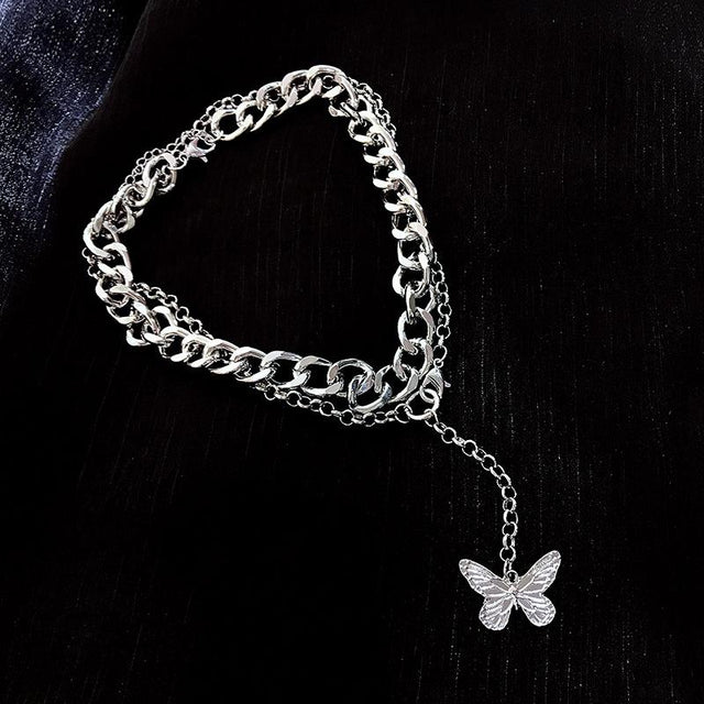 Fierce Flutter Chain Necklace