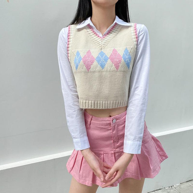 Prep School Princess Sweater Vest