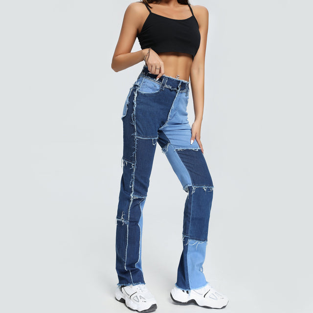 Perfectly Patched Up Jeans