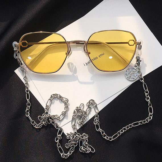 G-MA Chained Vintage Sunglasses