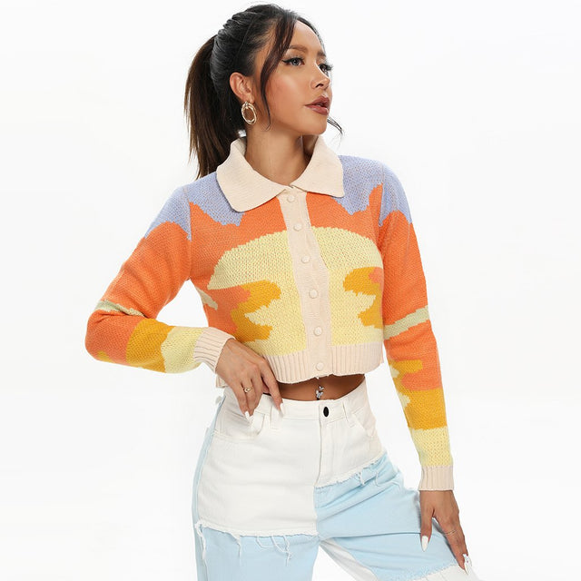 Sunsets With You Knit Sweater