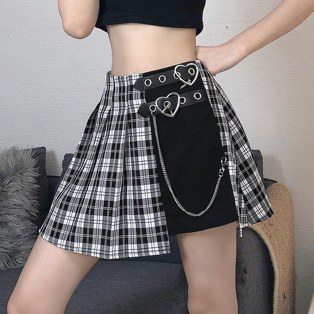 Rock Your World Pleated Skirt