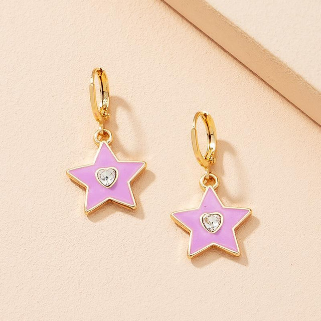 Cute Intentions Star Earrings