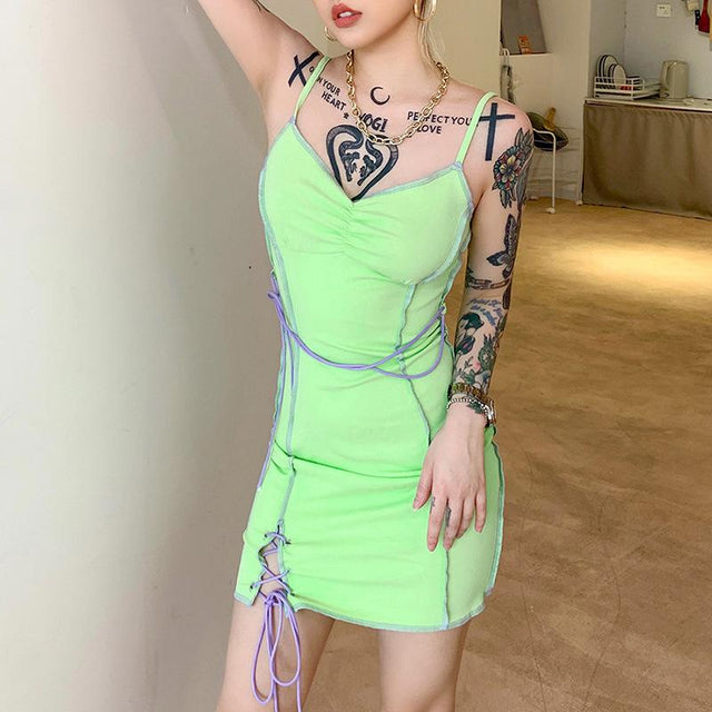 In The Lime Light Bodycon Dress