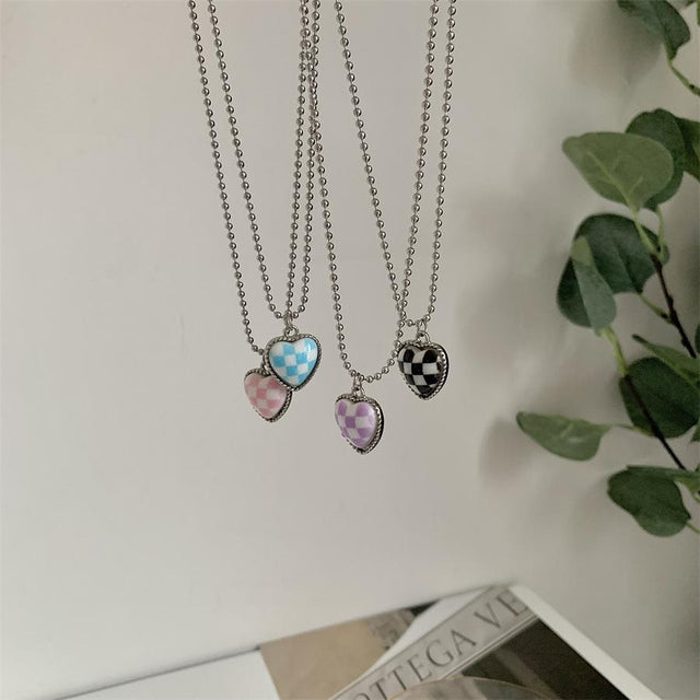 Check Ur Heart Necklace