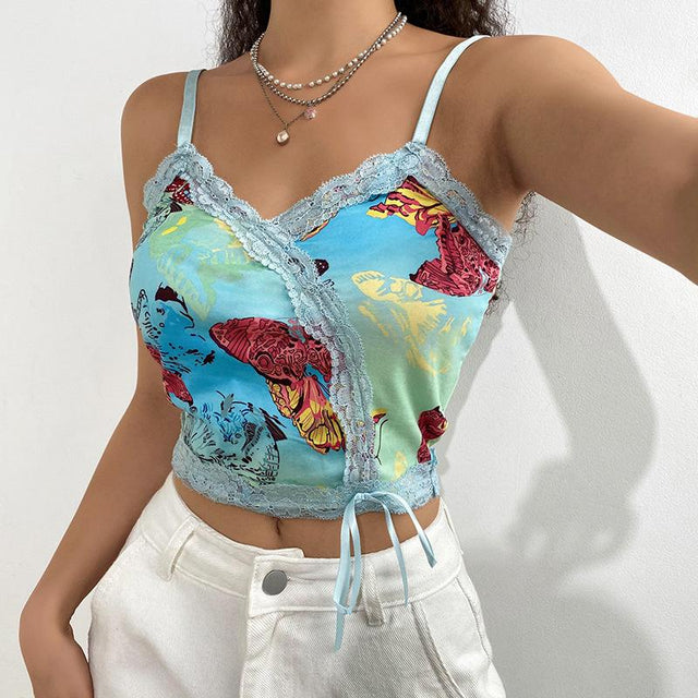 Flutter Flirt Crop Top