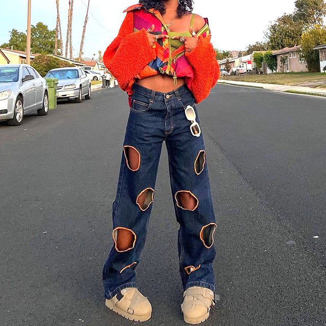 Iconic Cutout Jeans