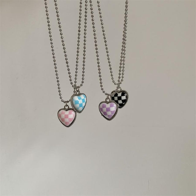 Check Ur Heart Necklace