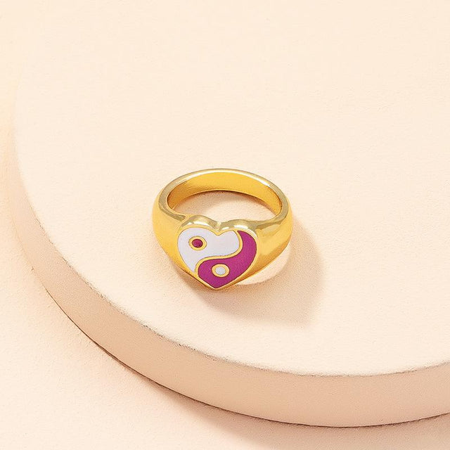 Dual Forces Heart Ring