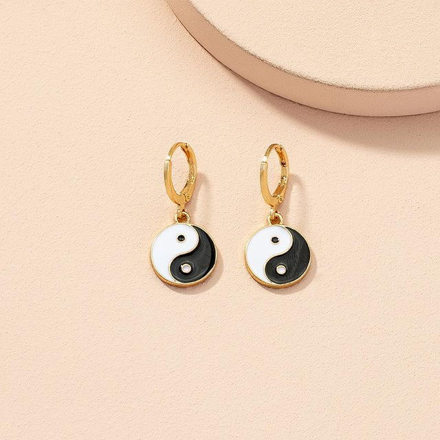 New Harmony Yin Yang Earrings