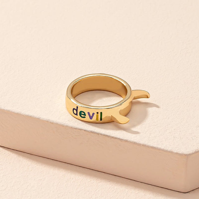 Good Vs. Evil Ring