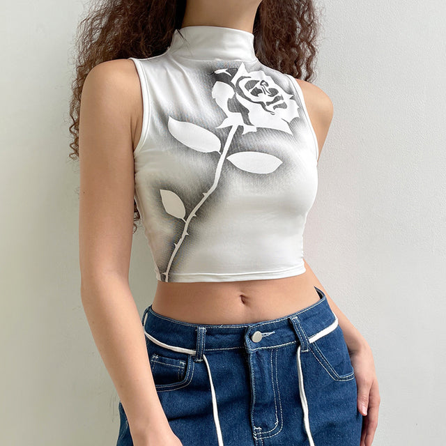 Rose Without Thorns Crop Top