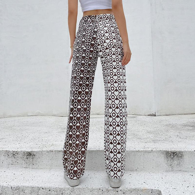 Sunny Emotion Shape Pants