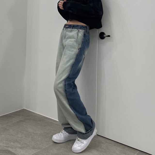 Change Of Tone Baggy Jeans