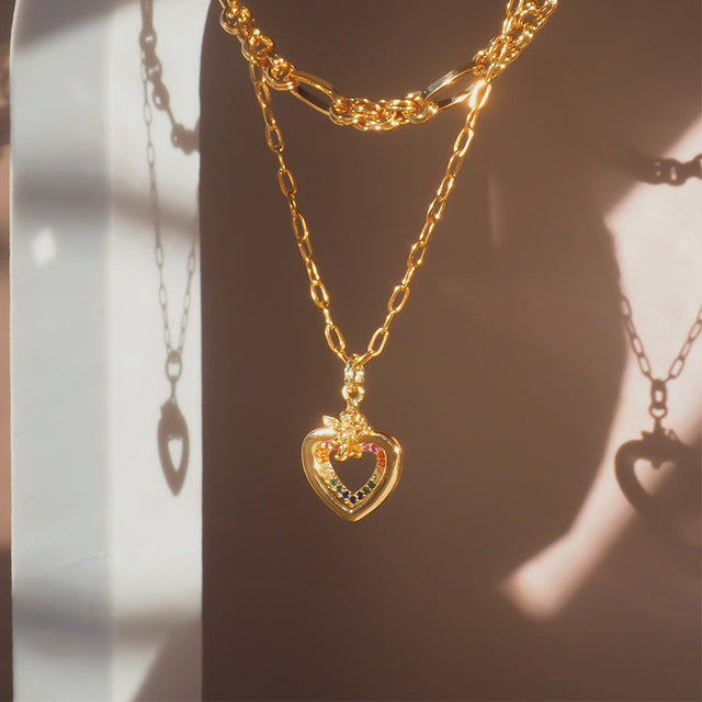 Heart Of Gold Necklace