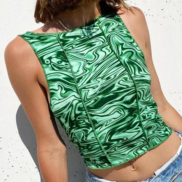 Psychedelic Daze Crop Top