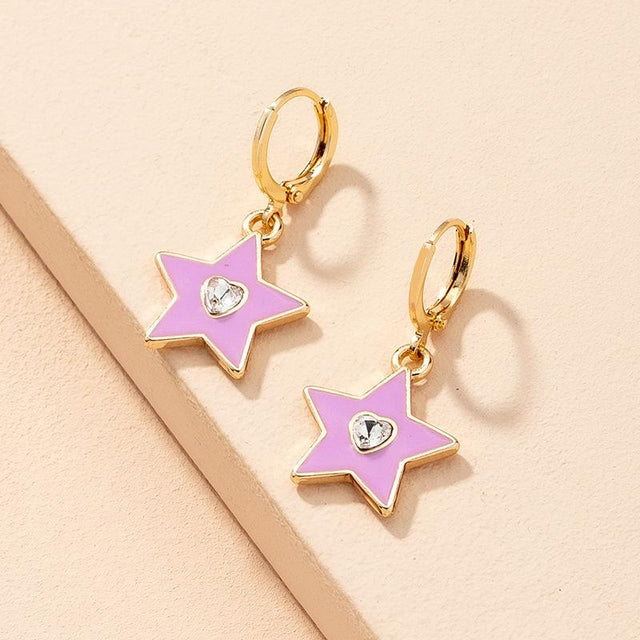 Cute Intentions Star Earrings