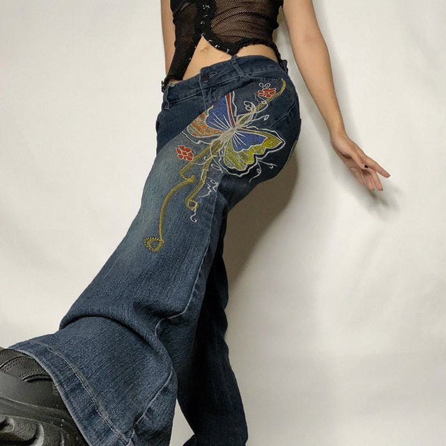 Butterfly Tattoo Jeans