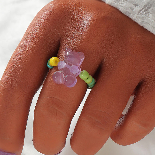 Sweet Gummy Bear Ring