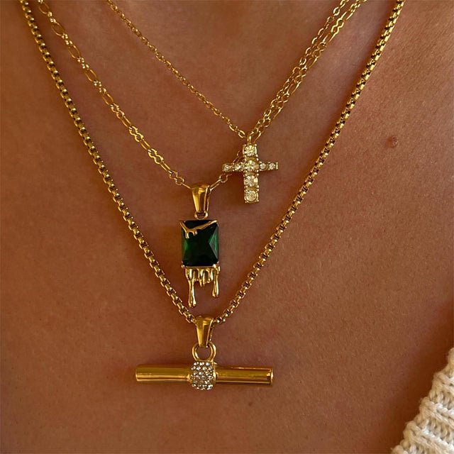 Drippin' In Happiness Necklace