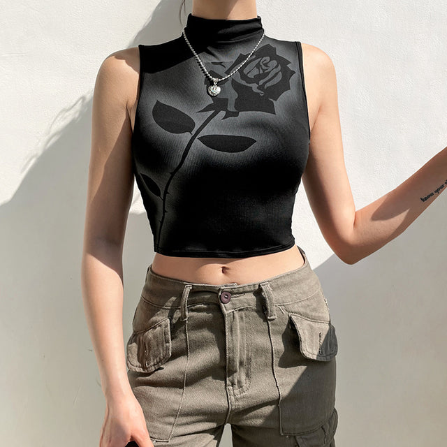 Rose Without Thorns Crop Top