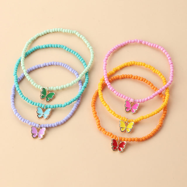 Colorful Flutter Bracelet Set