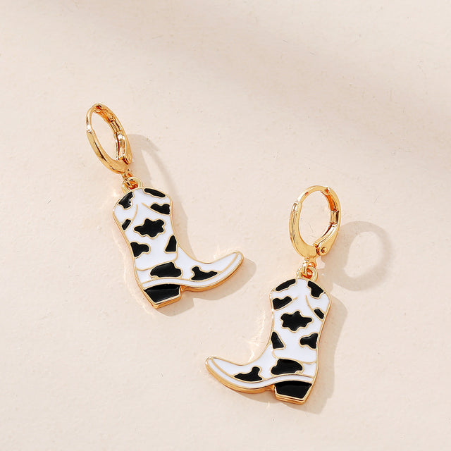 In The Moo'd To Rodeo Earring Set