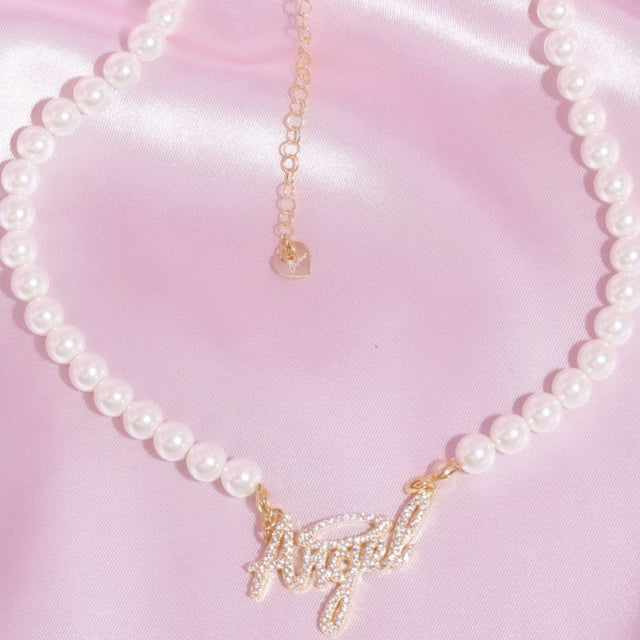 Total Angel Pearl Necklace